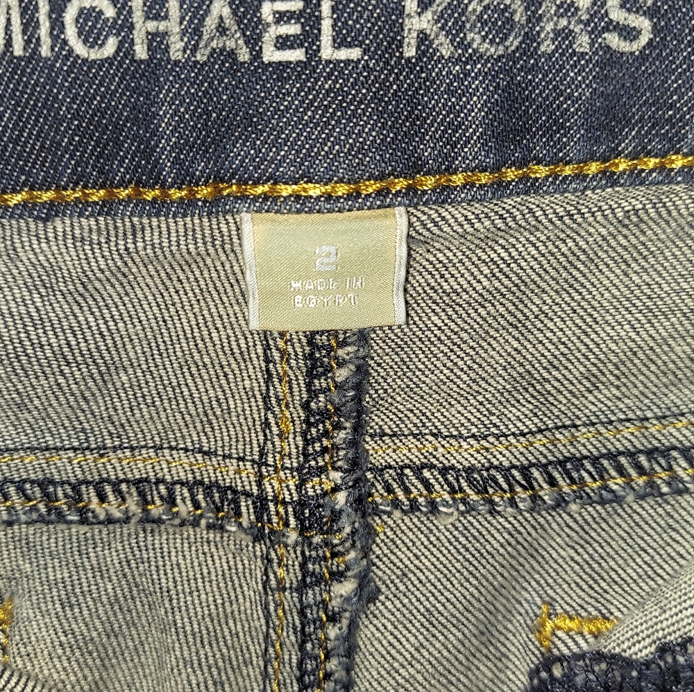 Michael Kors Metal Embellished Jeans 549 View 5